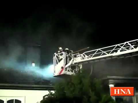 Familie rettet sich in Ziegenhagen aus brennendem Haus