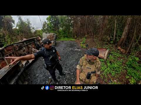 Ainda saindo FUMAÇA! ROMU encontra vans depenadas em cemitério Cladestino. Diretor Elias Junior