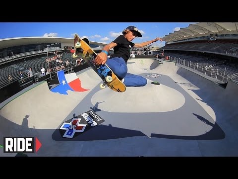 X Games 2014 Austin - Street & Park Practice On The Boardr