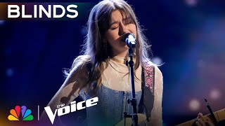 Anya True&#39;s Unique Tone Captivates The Coaches With &quot;Until I Found You&quot; | The Voice Blind Auditions