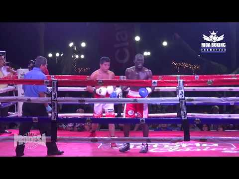 Jose Alfaro  (Nic) VS Pascual Salgado (Col) - Nica Boxing Promotions