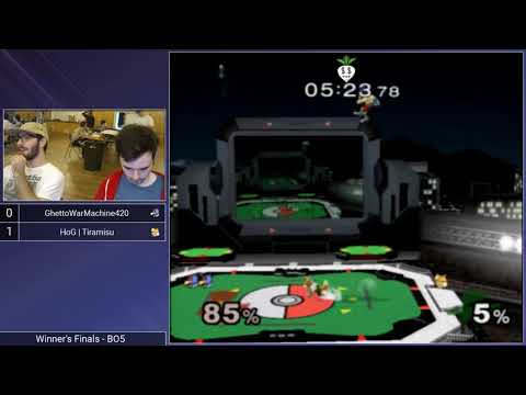 MMOM170 SSBM - GWM420 (Falco) vs. HoG | Tiramisu (Fox) - Melee WF