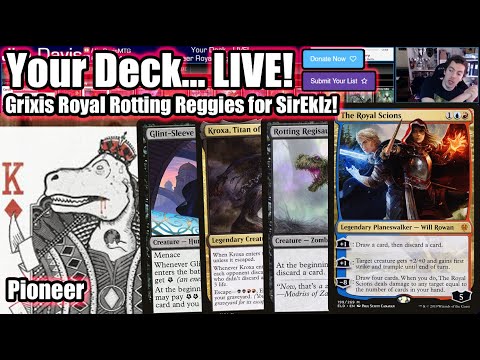 Your Deck... LIVE! Pioneer Royal Reggies For SirEklz - Rotting Reggie And The Twins!