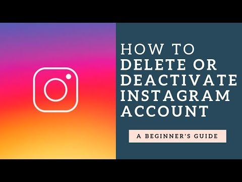 How to Disable or Delete Instagram Account 2020