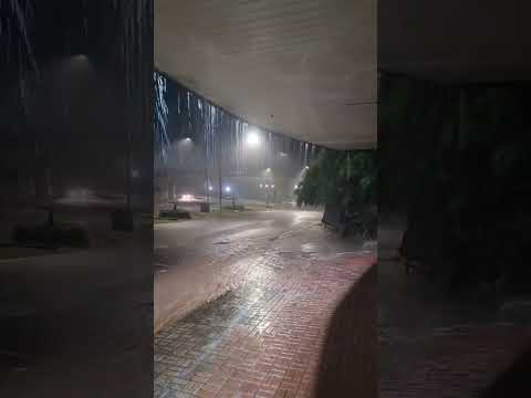 Muita Chuva em Corbélia PR noite de Domingo dia 28/06/2026