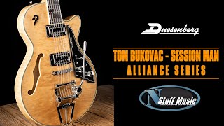 Video thumbnail for Duesenberg Alliance Series Tom Bukovac - Session Man - Full Review by N Stuff Music