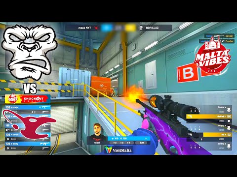 mouz NXT vs GORILLAZ - Malta Vibes Knockout Series 2 | CSGO HIGHLIGHTS