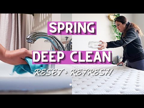 Minimalist SPRING CLEANING Routine | Deep Clean With Me