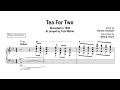 Tea For Two Fats Waller Piano Transcription