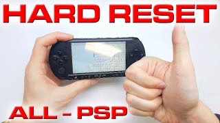 How to reset a PSP to factory settings | 4K | UHD