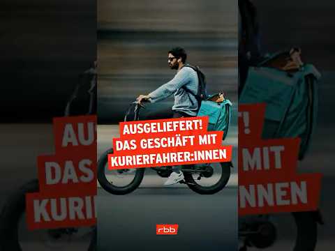 Video Thumbnail: Wie Kurierfahrer ausgebeutet werden | Doku