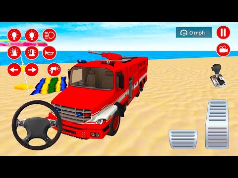 Real FireFighter Truck Simulator - New NY City FireFighter Games #2 Android GamePlay