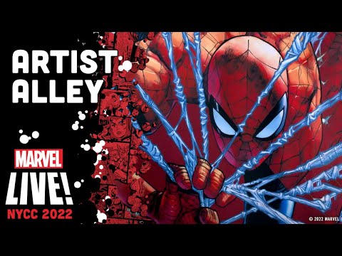 Exclusive Access To Artist Alley At New York Comic Con