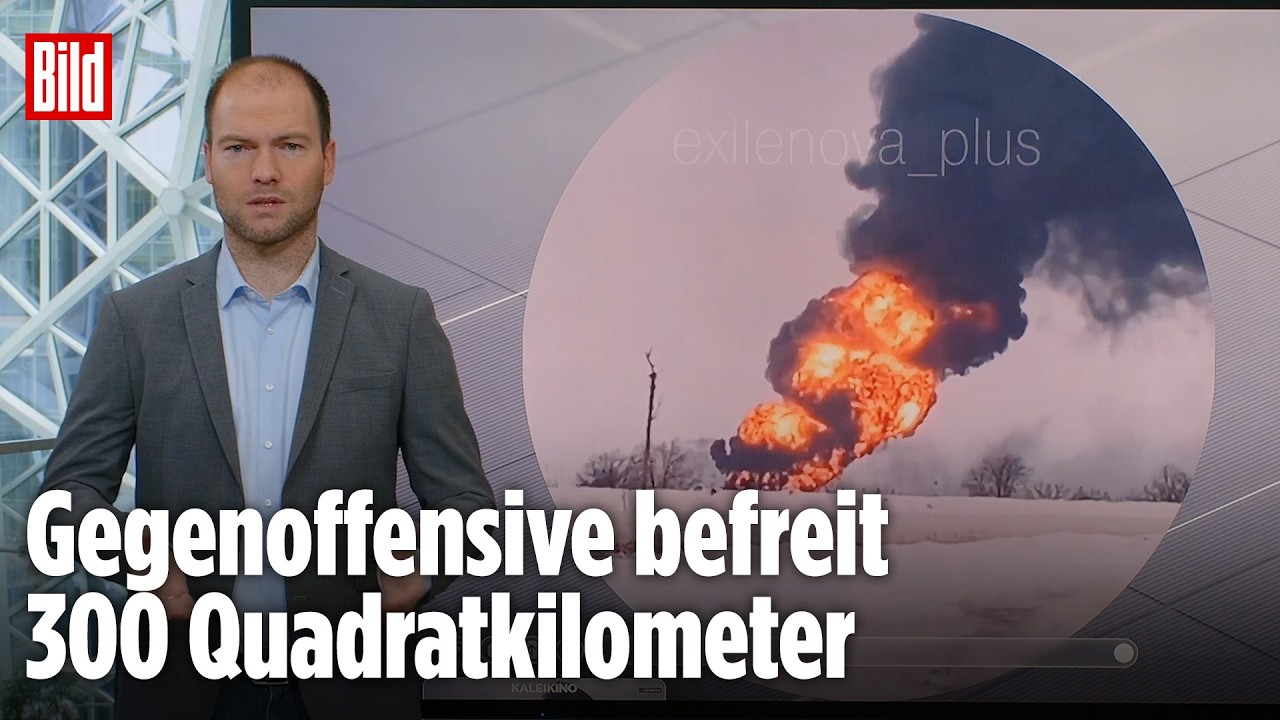 Ukraine sprengt „Druschba“-Gasspeicher in Russland | BILD-Lagezentrum