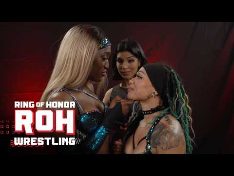 After a hard hitting match, Queen Aminata and Lacey Lane want to run it back! | ROH TV 6/4/26