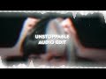 Unstoppable - Sia | Audio Edit