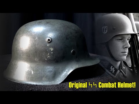 Unboxing and reviewing an ORIGINAL German WW2 M42 Waffen SS Combat helmet! A VERY Lucky Gamble! :)