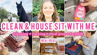 Cleaning, Packing & Meal Prep Motivation! #cleanwithme meal ideas 💡