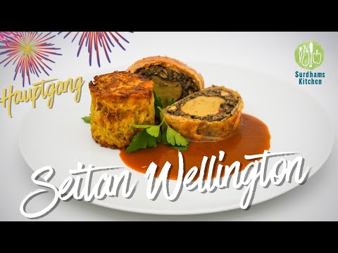 Make your own seitan - the vegan Sunday roast