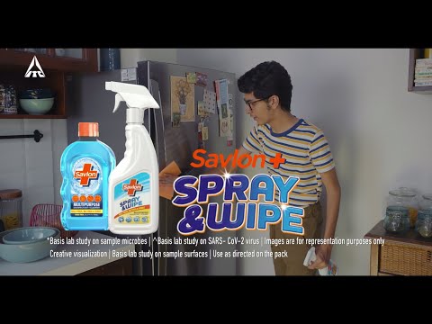 Left Se Spray, Right Se Wipe | Savlon Spray & Wipe - Dual Action of Cleaning & Disinfection | Telugu