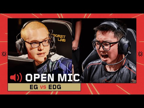 Evil Geniuses vs Edward Gaming | Open Mic | VALORANT Champions 2023
