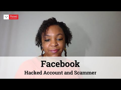 Facebook - Hacked Account and Scammer