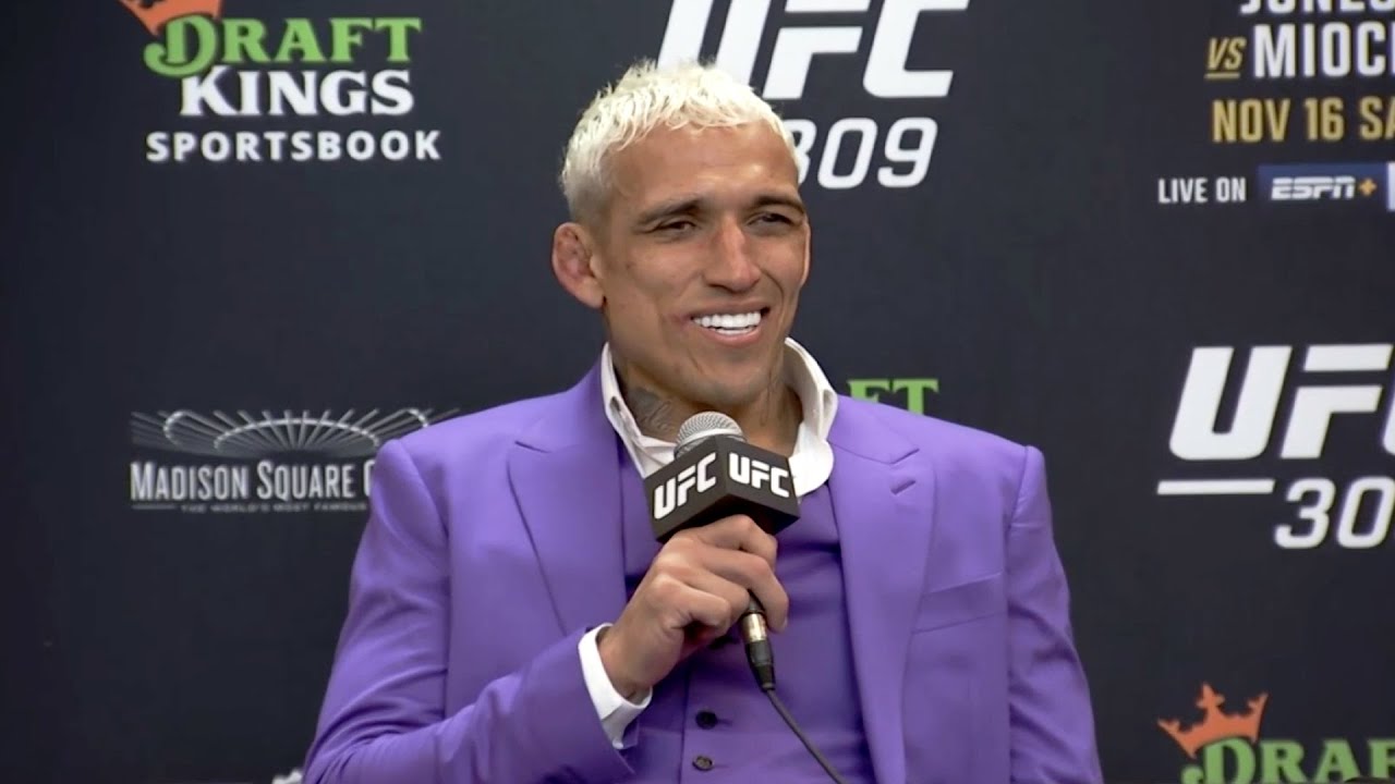 Entrevista Coletiva com Charles "do Bronxs" Oliveira | UFC 309
