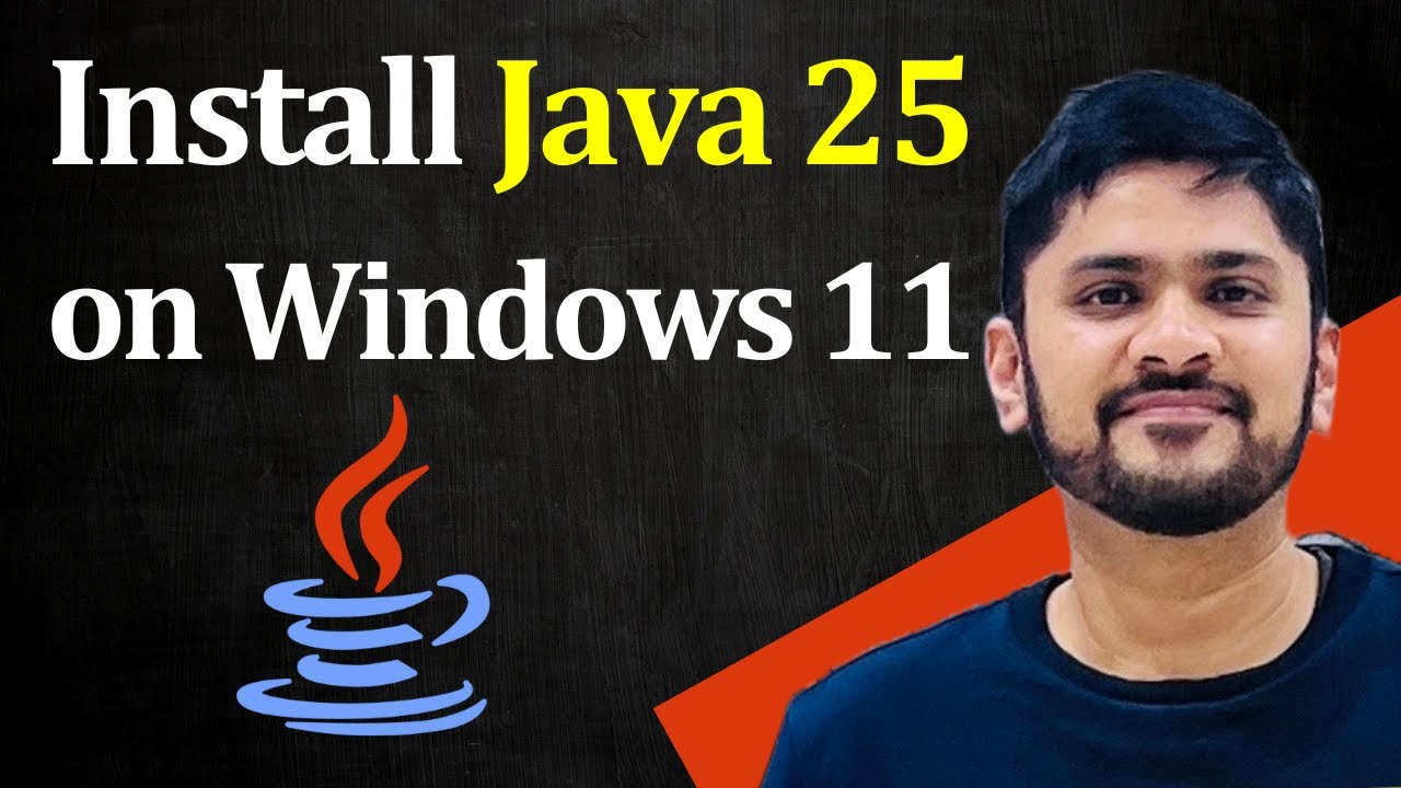 How to Install Java JDK 25 on Windows 11
