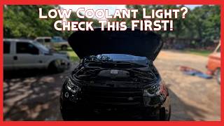 2017–2021 Land Rover Discovery Low Coolant Light Fix — Quick, No-Tools Check!