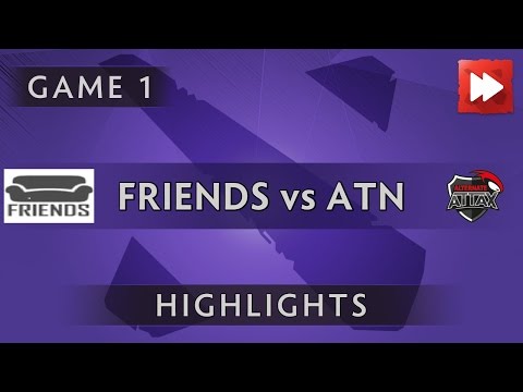 Friends vs Team Alternate Attax [Game 1] WellPlay Invitational by VitalBet - Dota Highlights