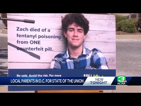 Parents of Rocklin teen who died from fentanyl poisoning head to DC for State of the Union address