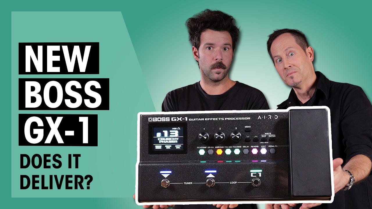 BOSS GX-1 | New Entry Level Multi FX Pedal From BOSS! - YouTube