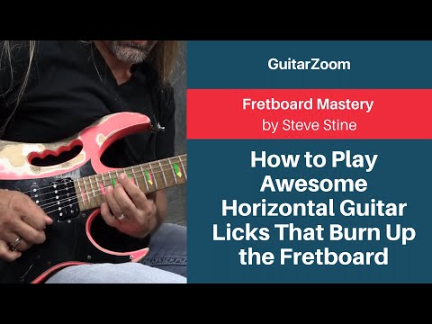 How to Play Awesome Horizontal Guitar Licks That Burn Up the Fretboard | Fretboard Mastery Workshop