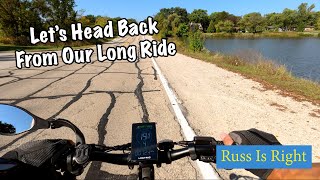 Heading Back From A Distance Ride