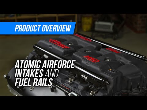 Billet High-Flow Fuel Rails Now Available for MSD Atomic AirForce LS and LT Intake Manifolds