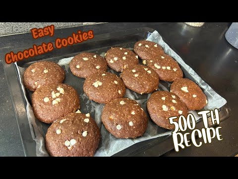 Simple Chocolate Cookies Recipe | Easy Homemade Cookies