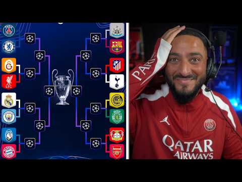 LOL! (CHAMPIONS LEAGUE DRAW REACTION)