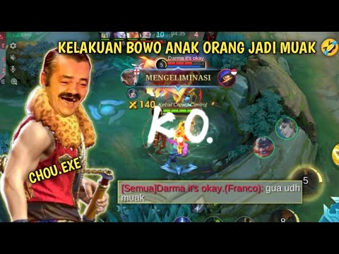 CHOUBOWO.EXE - KETIKA BOWO BIKIN ANAK ORANG JADI MUAK SAMA KELAKUANNYA 🤣