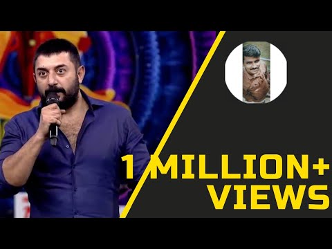 Arvind swamy sir kavidhai at zee Tamil with quotes |Zee Tamil|Ajith editings|