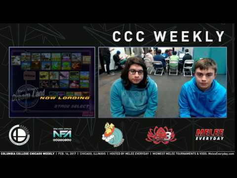 CCC Weekly [2/16/17] - FannyPack (Fox) vs. Pebble (Marth, Jigglypuff) - SSBM - Winners R2