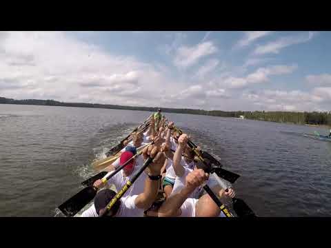 Dragon boat men's race team DINABURG from Daugavpils,Latvia (Visaginas 27.07.2019)