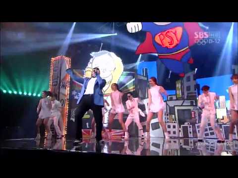 PSY - Gangnam style (Comeback stage) - Inkigayo (HD)