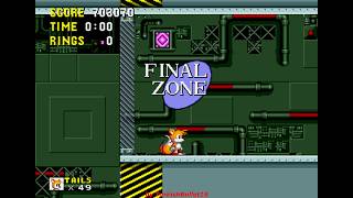 Miles "Tails" Prower in Sonic the Hedgehog [v2.11] (MOD) - (Stage 7 - Final Zone | Good Ending)