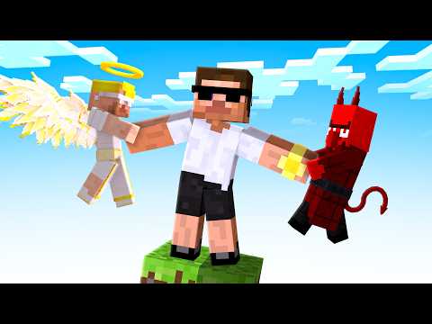 Surviving Good vs Evil One Block..