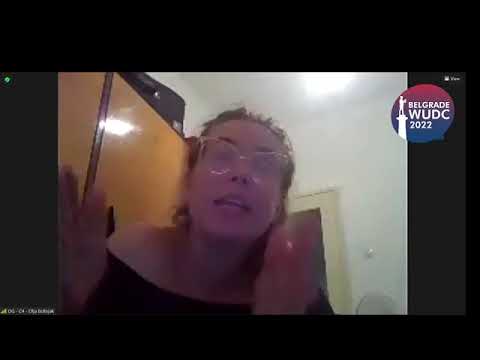 Belgrade WUDC 2022 Open Partial Double Octos Room 3