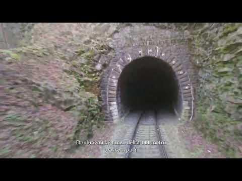 Trať 256 - Sp 1780 Pernštejn - Tišnov - Ždár nad Sázavou - ČD 750 709-8 + 2x Bdmtee 263 + Bdmtee 275