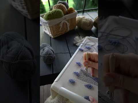 Набор игл для ковровой вышивки Lavor 1-3 мм / набивная ковровая игла / ручка для вышивания - фото 1 - id-p1801605202
