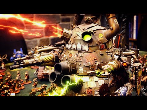 30,000 Point Narrative Apocalypse Game Showcase- Orks and Chaos vs. Custodes, Blood Angels and Tau