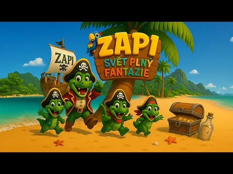ZAPI - Veselí Krokopiráti  🐊🏴‍☠️ Merry Crocodile Pirates  🐊🏴‍☠️