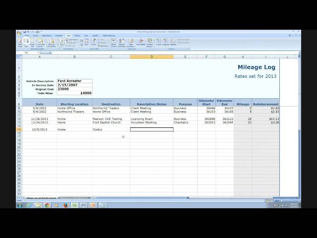 mileage-log-printable-fill-out-printable-pdf-forms-online for Pdf Free Printable Mileage Log Form Mileage Log Printable ≡ Fill Out Printable PDF Forms Online for Pdf Free Printable Mileage Log Form